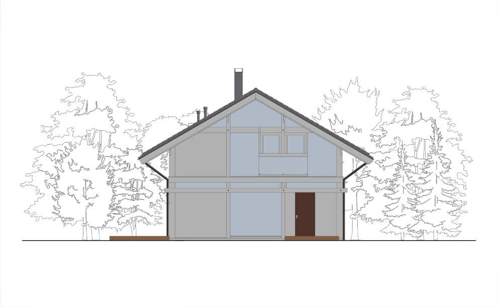 Фахверковый дом Prefab 115