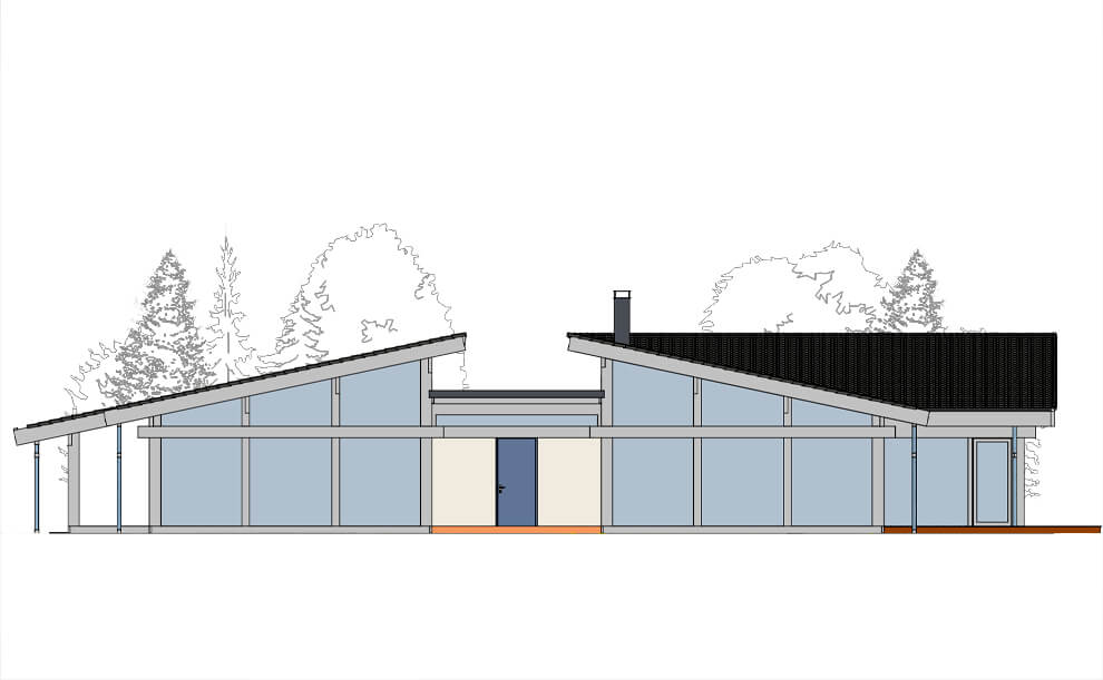 Фахверковый дом Prefab 362