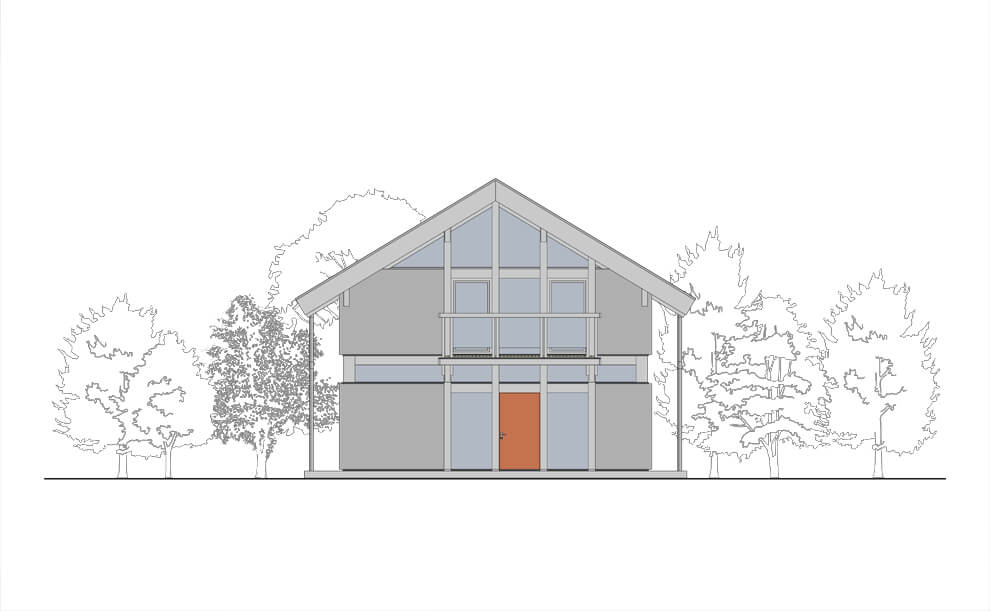Фахверковый дом Prefab 137